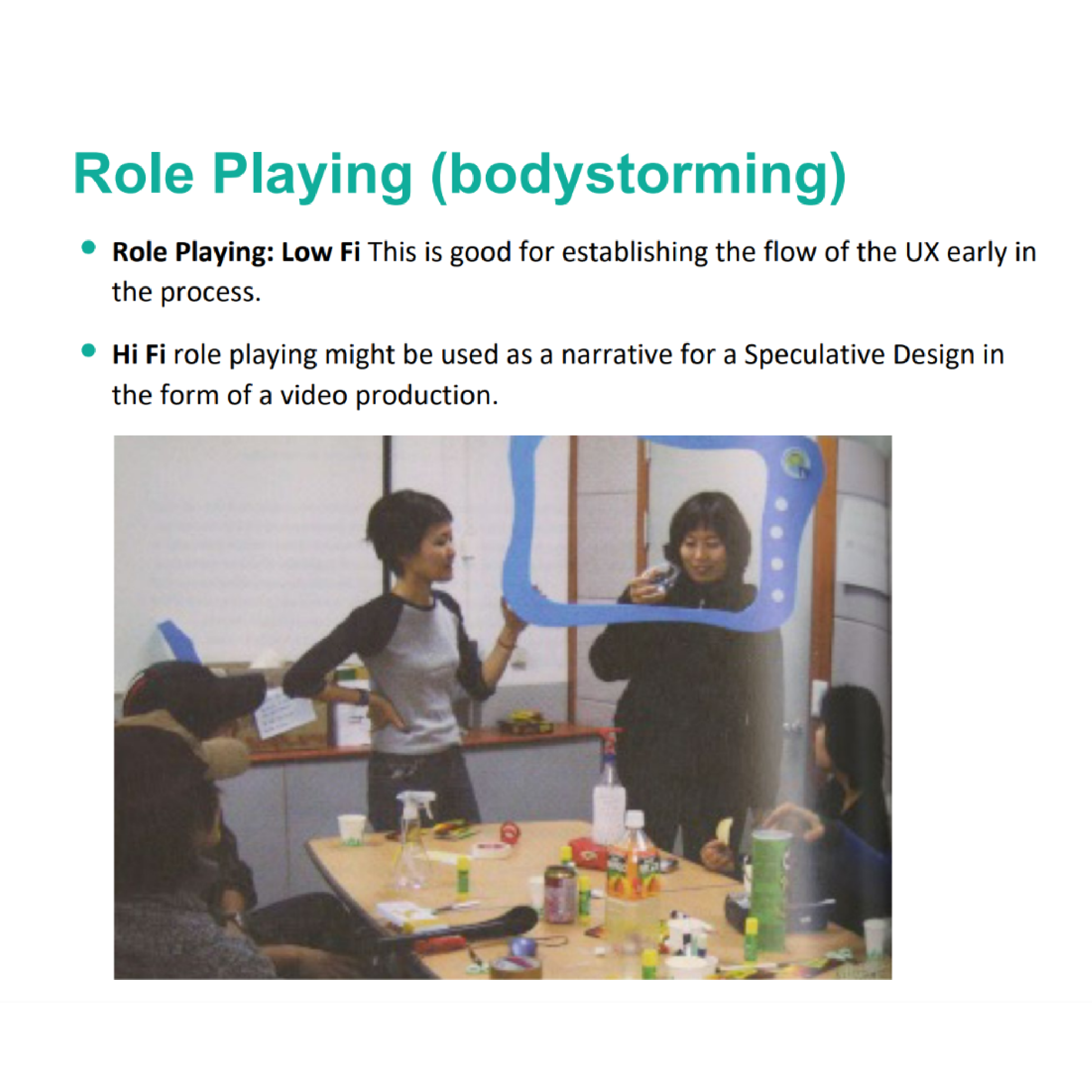 Week 8 - Bodystorming Introduction (Hudak, 2025)